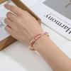 Zink Zink Zinklegierung Cloisonné Offener Armreif Elegant Retro Hof Floral Armreif Chinesischer Traditioneller Schmuck Party