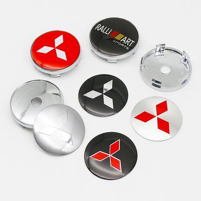 4pcs 60mm Car Hub Cap Wheel Center Emblem Cap For Asx Lancer 10 Outlander 3 L200 Xpander Pajero 4 Montero V73 Triton