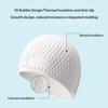 Professional Durable Silicone Swimming Cap With Ear Pockets For Adults And Teens Protects Long Hair And Provides High Elasticity