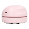 Desktop Vacuum Cleaner Pink Portable Mini Handheld Desk Vacuum Cleaner USB Charging Office Keyboard Cleaner