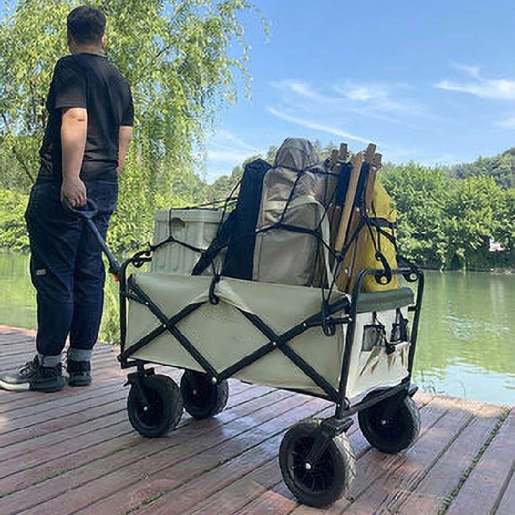 Bollerwagen Ladungsnetz Faltbarer Bollerwagen Abdeckung Faltbarer Outdoor-Lastengartenwagen Bollerwagennetz