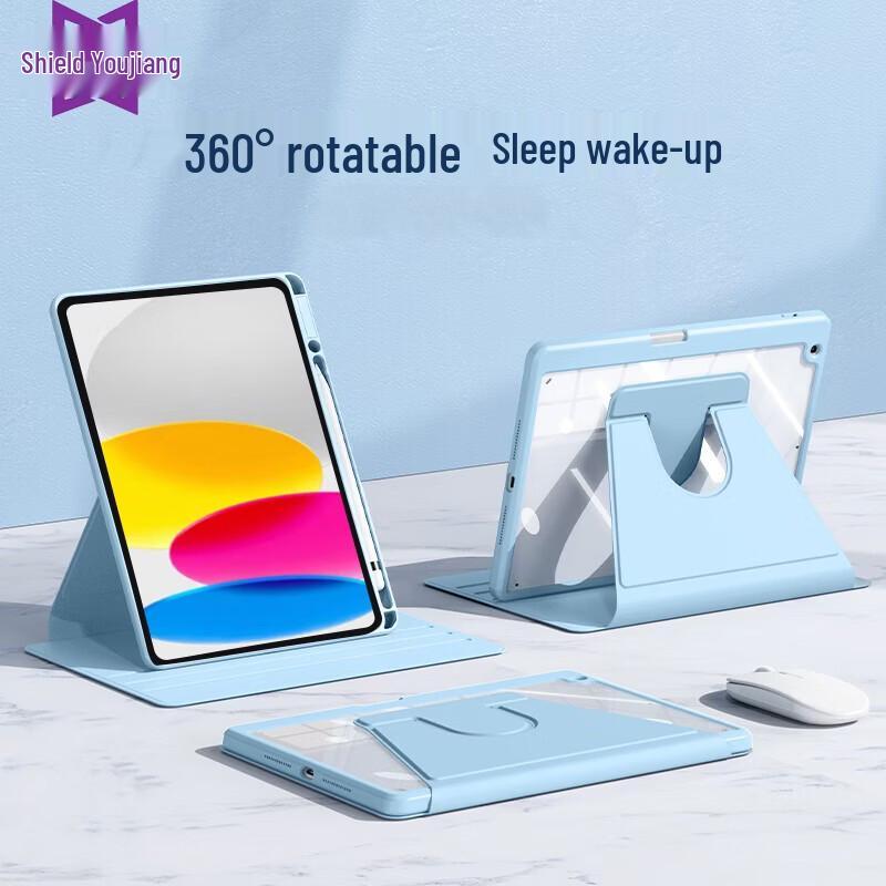 

Dunyoujiang 360° Вращающийся защитный чехол для Apple iPad 11 inch (iPad 10th/11th Gen)