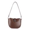 Women‘s Cowhide Underarm Shoulder Bag Ladies Natural Cow Leather Retro Handbags Female Fashi Luxury Designer Crossbody Bags
