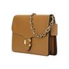 Coach Chain Tabby 35 Removable Chain Shoulder Strap Leather Crossbody Bag Large Women Bags Honey-Brown CY921-B4T7J