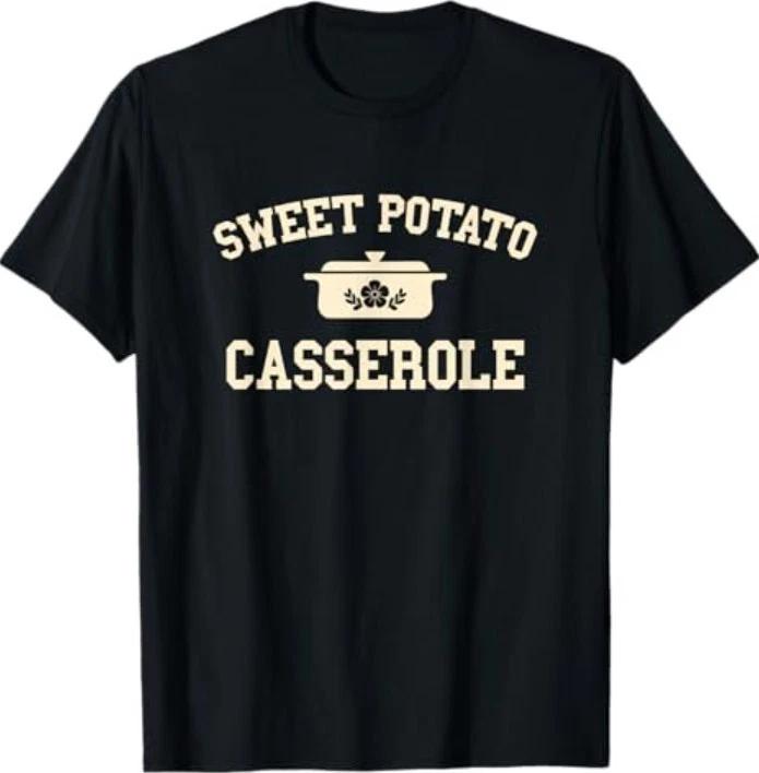 Sweet Potato Casserole Thanksgiving Cooking T-Shirt M