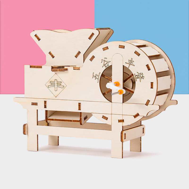 DIY Windmill Science Kit for School Students: Handmade Agricultural Models & Teaching Aids