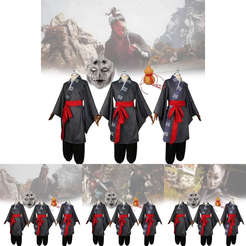 Stunning Black Myth Wukong Cosplay Costume Elegant Ancient Style Robe For All Sizes