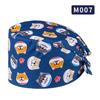 Unisex All-Cotton Printed Surgical Cap for Medical and Food Services