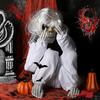 Crying Ghost Halloween Decoration Haunted House Props Bar Trick Props Chamber Madhouse Will Vibrate Female Ghost for Halloween