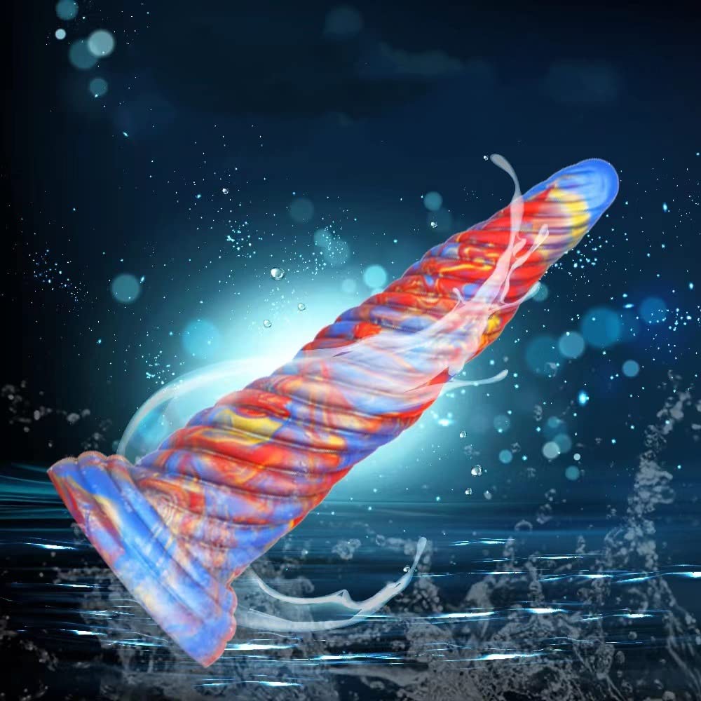 Dildo for Tentacle with Strong Suction Anal 25cm Maximum Diameter Vaginal Orgasm Anal Soft Completely Adult Adult Goods Dildo, Non-human Women, Thick,