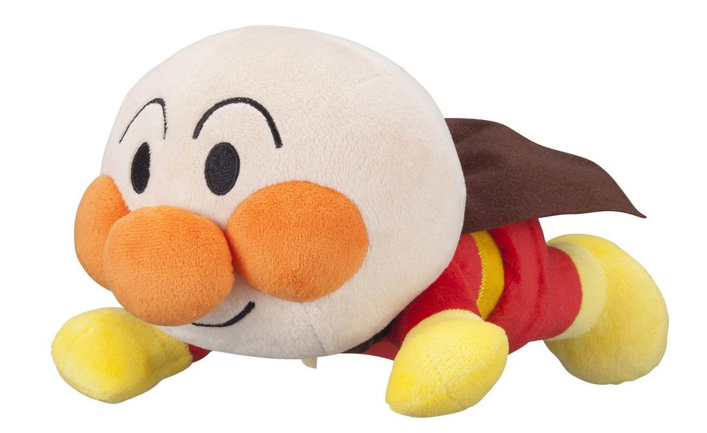 Sega Fave Anpanman Fuwarin Smile Plush Toy S Plus Anpanman in Jump Pose