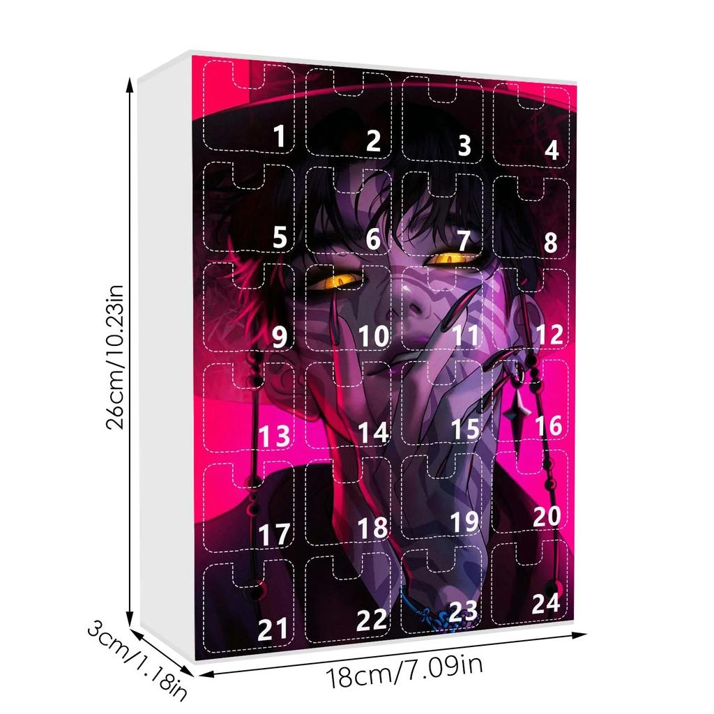 Neuer Kpop Dämonenjäger Adventskalender K Pop Dämonenjäger Rumi Mira Zoey Tiger Weihnachts-Countdown Adventskalender Geschenk 24 Tage