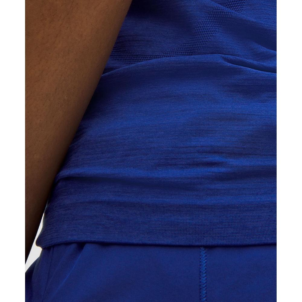 Lululemon Swiftly Tech Short Sleeve Shirt 2.0  Hip Length Deep Sea Blue Deep Sea Blue