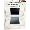 Nintendo DS Lite USG-001 ( Crystal White ) With Stylus Console Operation Check