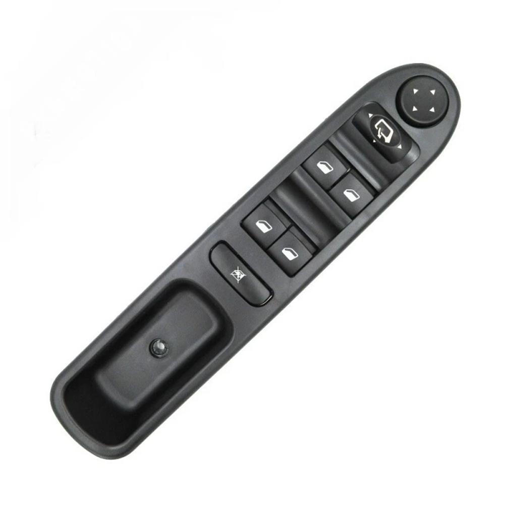 Car Replacement Part Electric Window Switch 307CC Window Control Panel Window Control Front Left Window Black Plastic Material