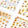 12pcs / Set Sunflower Nail Art Stickers DIY Nail Art Manicure Decoration Stickers Supplies