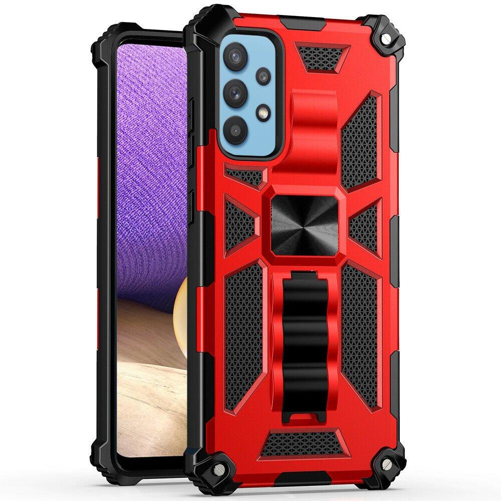 Samsung Galaxy A32 5G Armor Kickstand Case, Red
