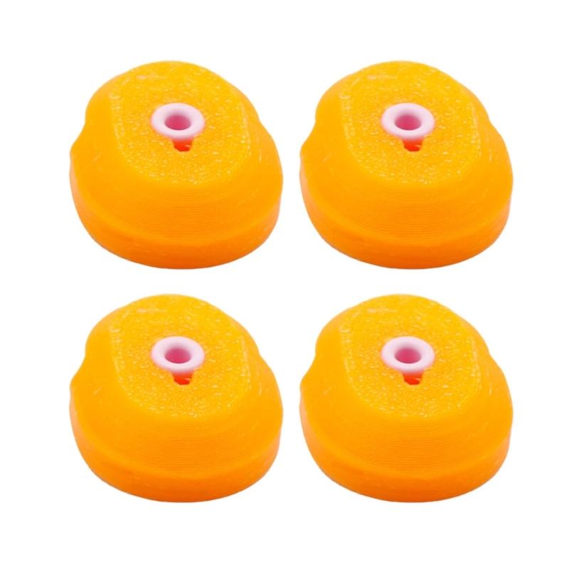 4Pcs/set 3D Printer Protective Adapter Mounting Ceramic Feed Throat Guard For X1 X1C P1P P1S 3D Printer Accessories