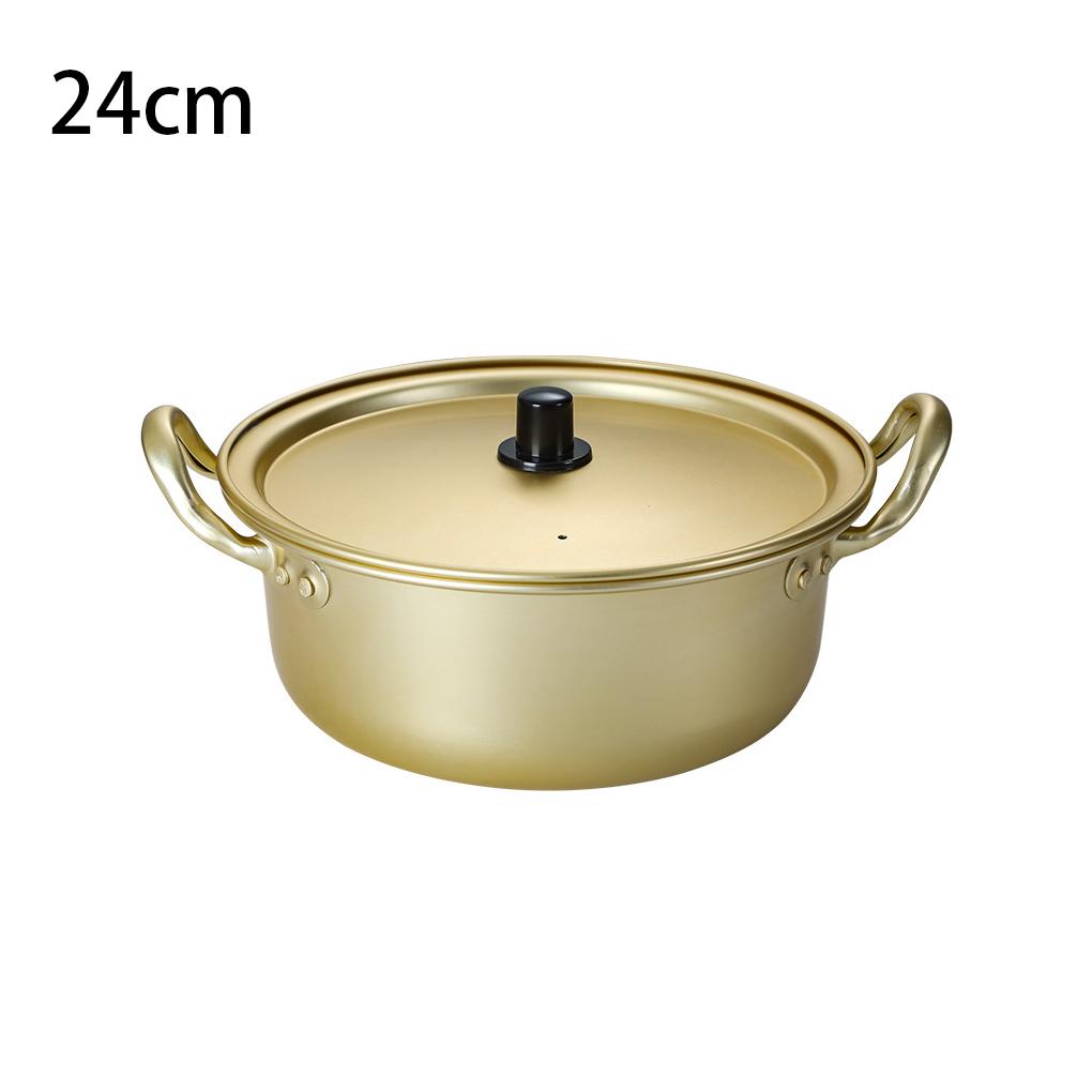 Noddle Spaghetti Boiling Pot Outdoor Fast Heating Aluminum Cooker Home Restaurant Picnicking Cooking Tool Kitchen Gadget