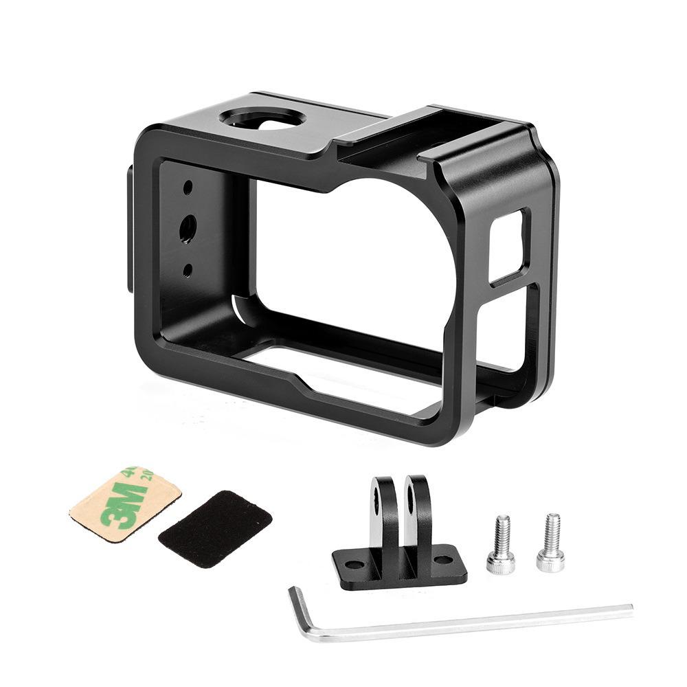 Protective Metal Cage for DJI ACTION5/4/3 Cameras – Sports Camera Accessory Frame