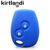 silicone key cover holder key case for Renault Clio 3 Logan 2 Dacia Duster sandero stepway Lada Largus for Nissan Almera terrano