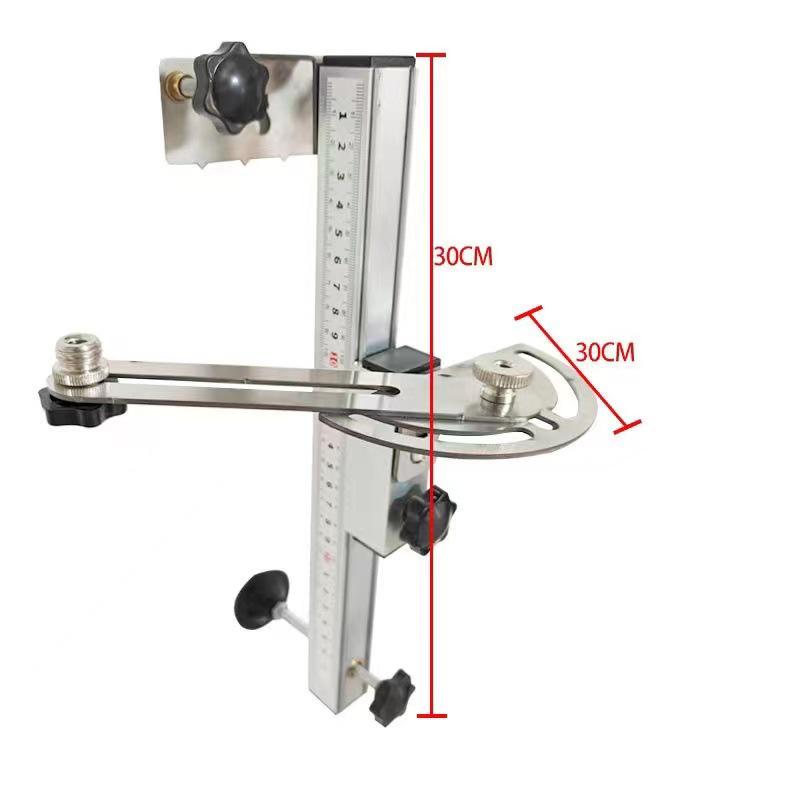 Adjustable Wall Mount Woodworking Support Bracket
