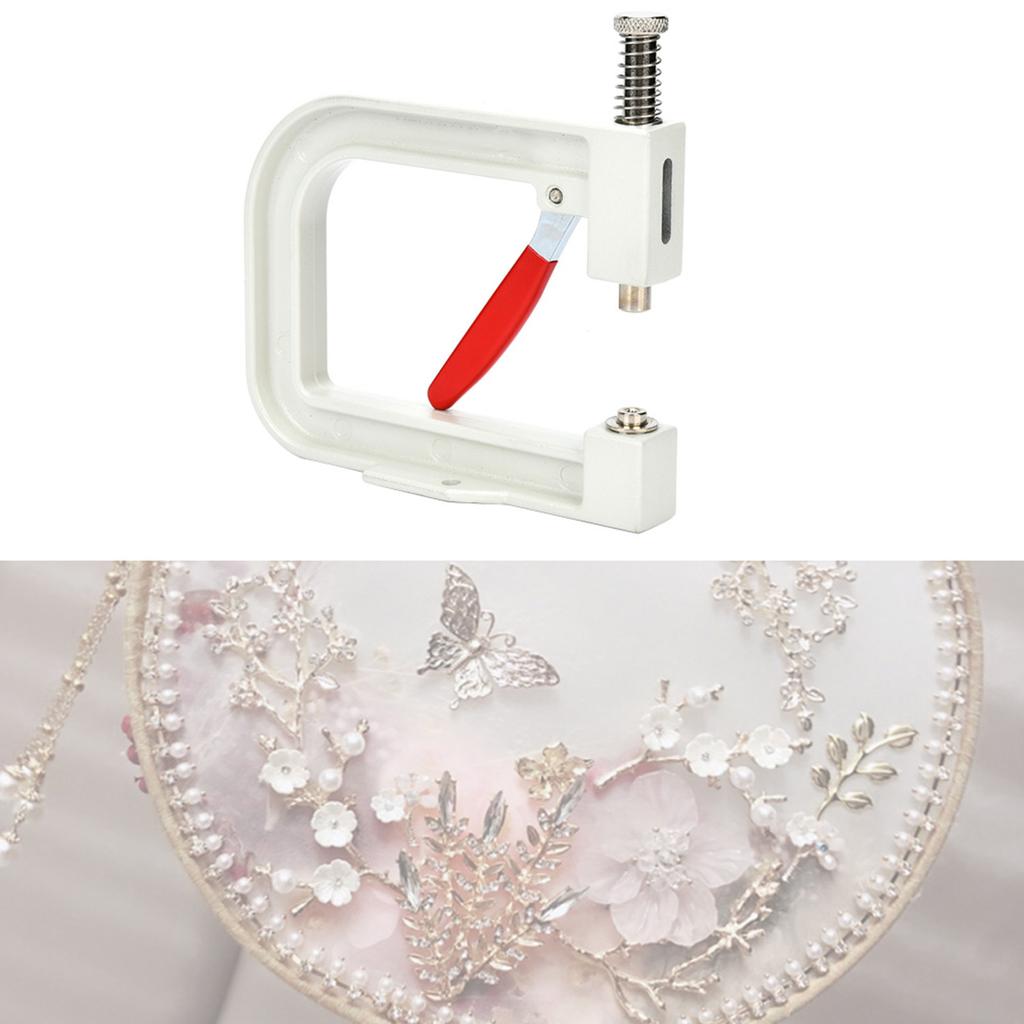 Manual Nailed Bead Machine DIY Repair Knit Tools Set for DIY Clothing Jewelry