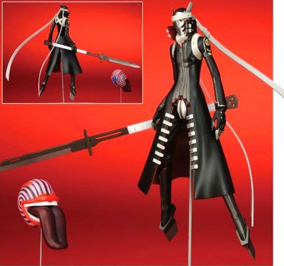 

[USED] Persona 4 Twin Pack DX Izanagi Gaffe Ablerie Figure