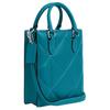New COACH N/S Leather Trunk Bag, Tote Bag, Shopping Bag, Handbag, Shoulder Bag, Crossbody Bag Mini Women's Blue CJ580-SVTE