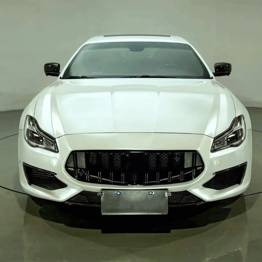 Ultra Gloss Car Vinyl Film PET Metallic White Glossy Car Wrap Decal Auto DIY Decoration Accessories With Air Release Technology