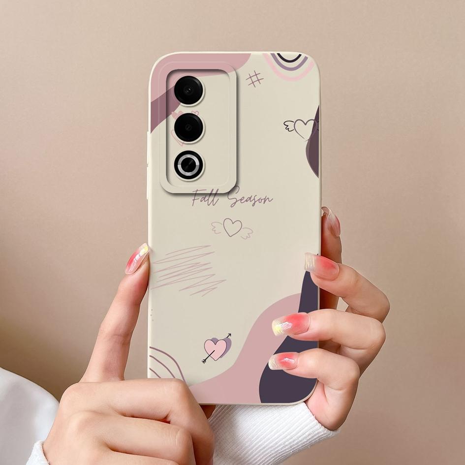 

Для OPPO A3X A3 Pro Realme 13 Pro Plus 12 Pro+ чехол-протектор экрана супер ударопрочный тонкий силиконовый чехол-бампер Pretty Love Heart для OPPO Realme 13+ 5G