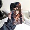 A-Attack on T-Titan Eren Yeager Soft Phone Case For IPhone 11 17 Air 16E 16 Pro Max 15 + 14 Plus 13 Mini 12 Apple 7 SE 8 Fundas