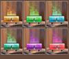 2025 Fireplace Flame Humidifier & Aroma Diffuser with Automatic Spray and Atmosphere Light for Home & Bedroom