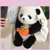 Panda Cute Stuffed Animal Short Plush Backpack For Girls And Travel Enthusiasts