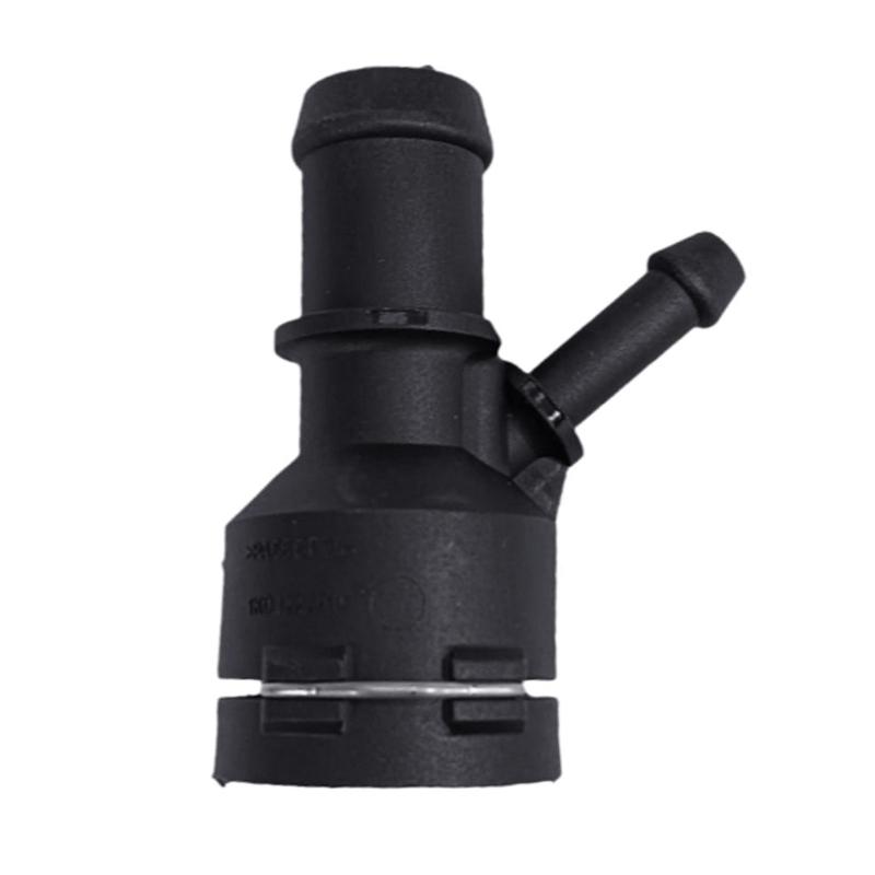 Hochleistungs-Kühlwasserschlauchverbinder Entwickelt mit Hitzebeständigem ABS Kühlwasserflansch Ersetzt 1K0122291C für Golf Sagitar