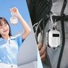 AirPods Pro 3 Transparente Schutzhülle für 4. Gen mit Ständer-Schnalle