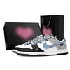 Dunk Pick Light Heart Box Synthetic Leather Abrasion Resistant Slip Resistant Low Top Skateboard Shoes Unisex HF5441-100(Team529-1-)
