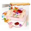 Grill Barbecue Wooden Toy With Educational Pretend Cooking Features Kids For