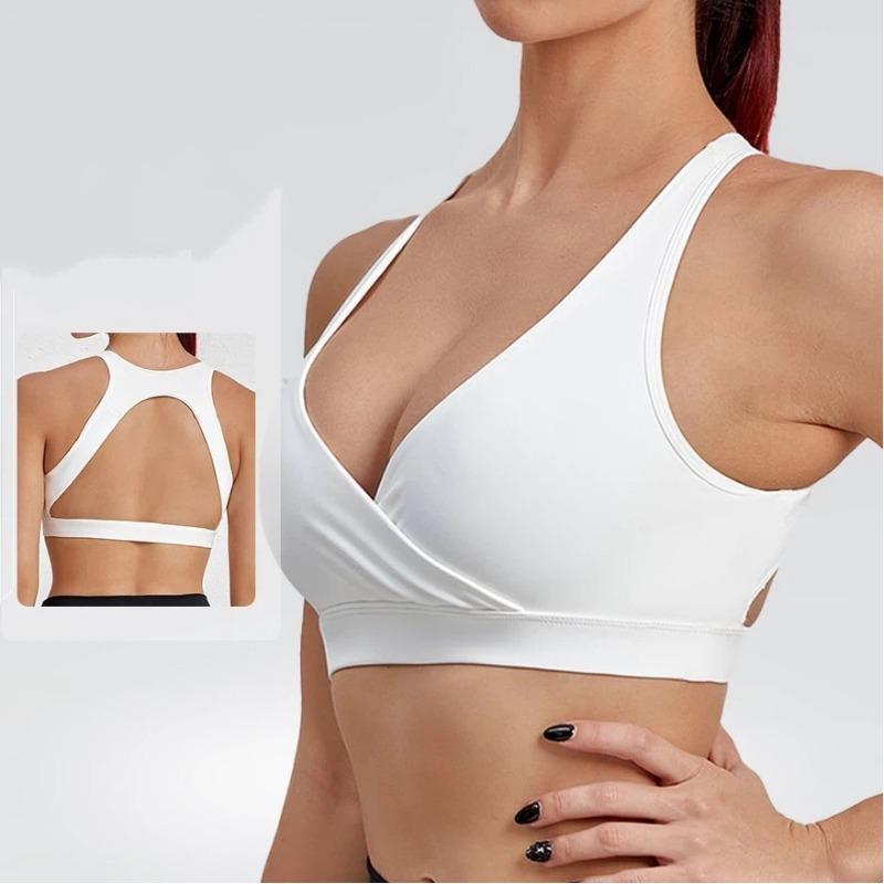 Women S No Wire Sports Bra For Running Fitness Yoga