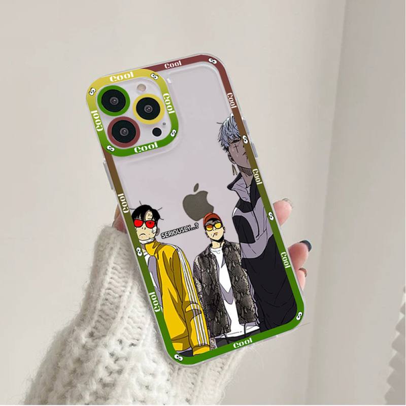 Wind Breaker Webtoon Phone Case for iPhone 11 12 13 Mini Pro Max 14 Pro Max Case Shell