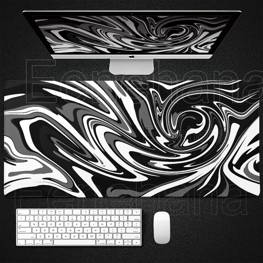 Xxl HD Strata Liquid Art Mouse Pad Computer Laptop Anime Keyboard MouseMat Large Colorful Desktop Expansion Pad Gamer Decoracion