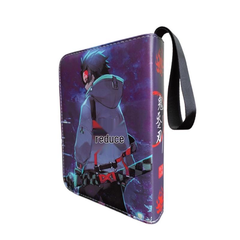 Demon Slayer Multi-Card Loose-Leaf Album: Four-Grid Large Capacity Card Collector