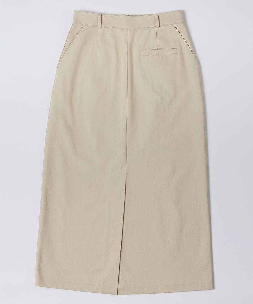 G And Gb Cotton Low Skirt_Beige