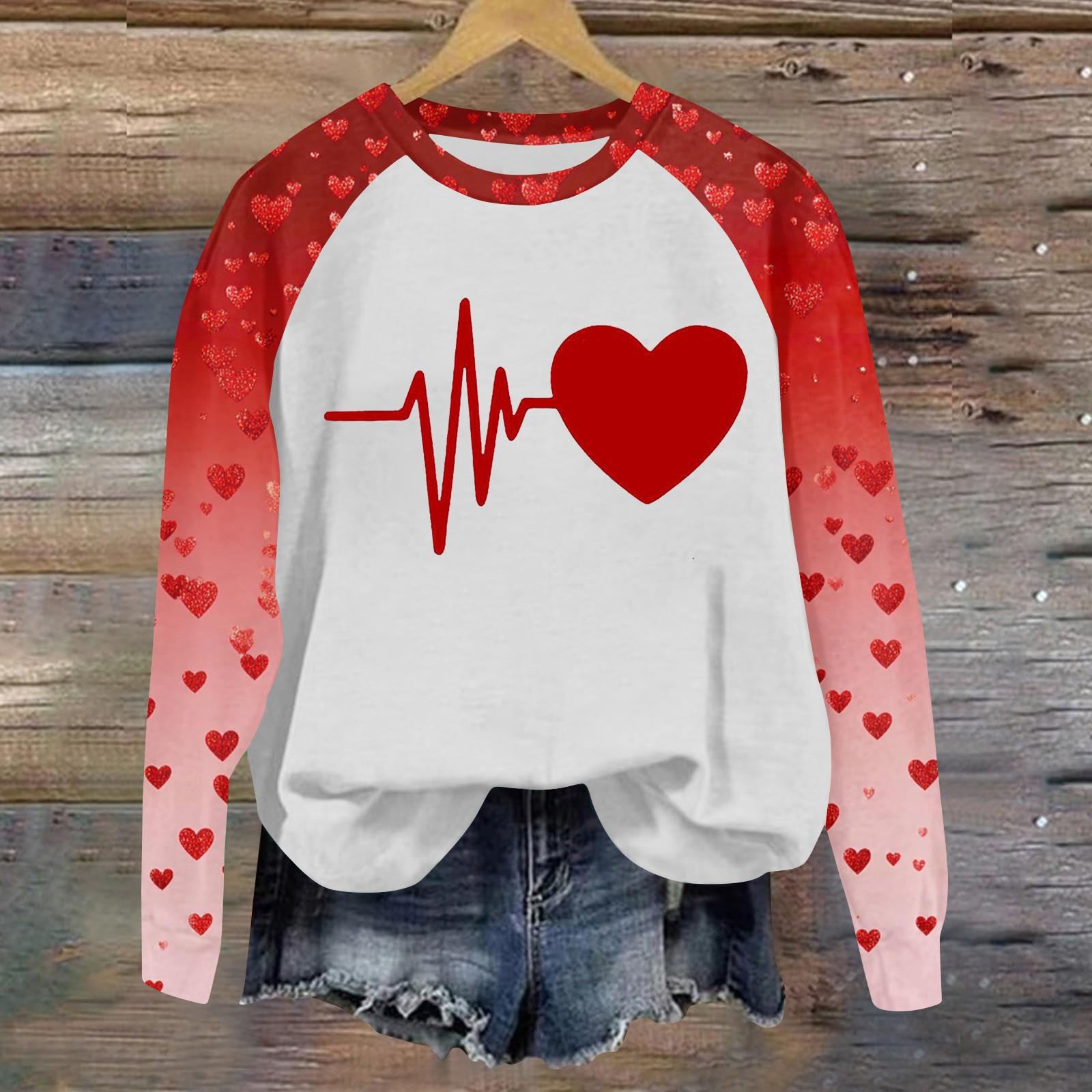 

Женская модная толстовка с длинным рукавом и круглым вырезом с принтом XXL розовый