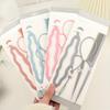 4pcs Hair Styling Set French Braid Loop Pin Rat Tail Comb Braiding Pulling Kit Double Hook Styling Accessories Beauty Tools