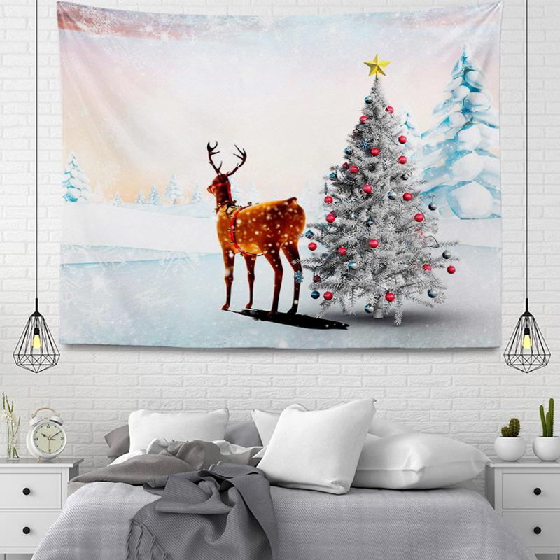 Рождественская серия Подвесной тканевый гобелен 100x75cm — фото 8