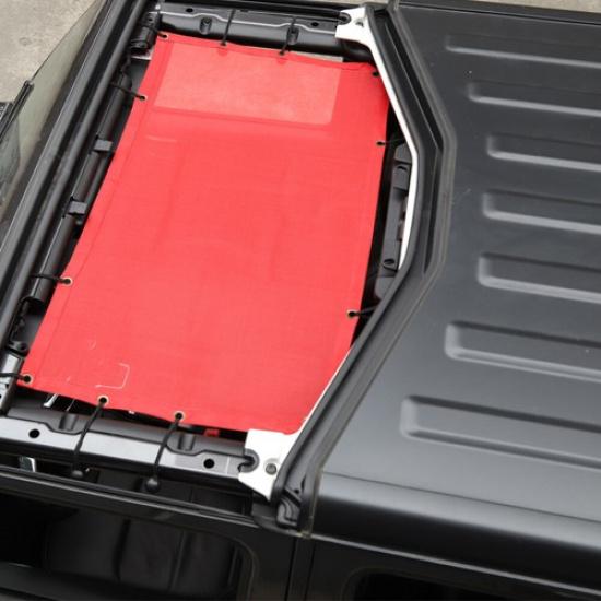 Sunshade Mesh Bikini Top UV Protection for Jeep Wrangler JL 2018- & TJ