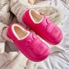 Waterproof home bear cotton shoes autumn and winter warm couple cotton slippers bag heel wear non-slip velvet cotton slippers