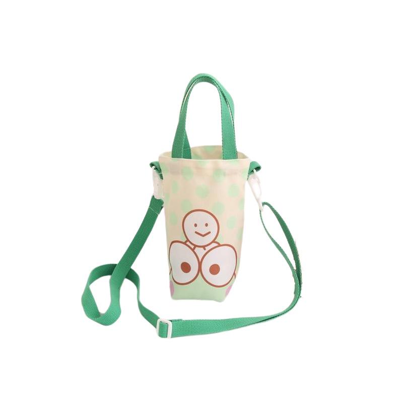 Cute Cartoon Girl Heart Water Cup Sleeve With Carry Bag For Kids