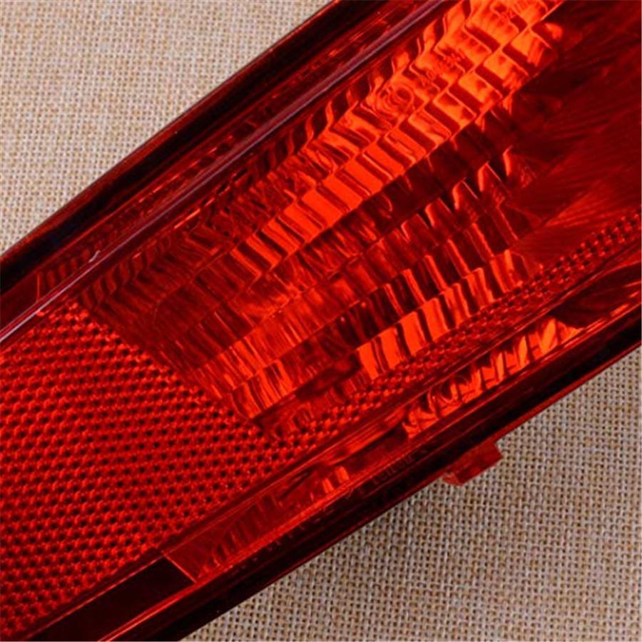 2 Pcs Car Rear Bumper Fog Light Red For Land Rover Range Rover Evoque 2011-2018